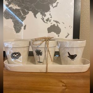 Rae Dunn OG VHTF icon planters